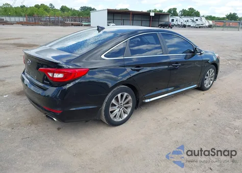 2016 Hyundai Sonata Sport from USA, damaged, VIN 5NPE34AF2GH347270